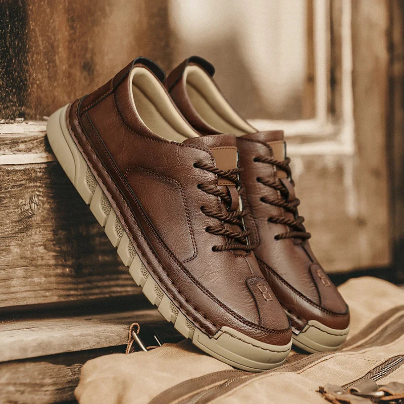 Frontier Leather Sneakers