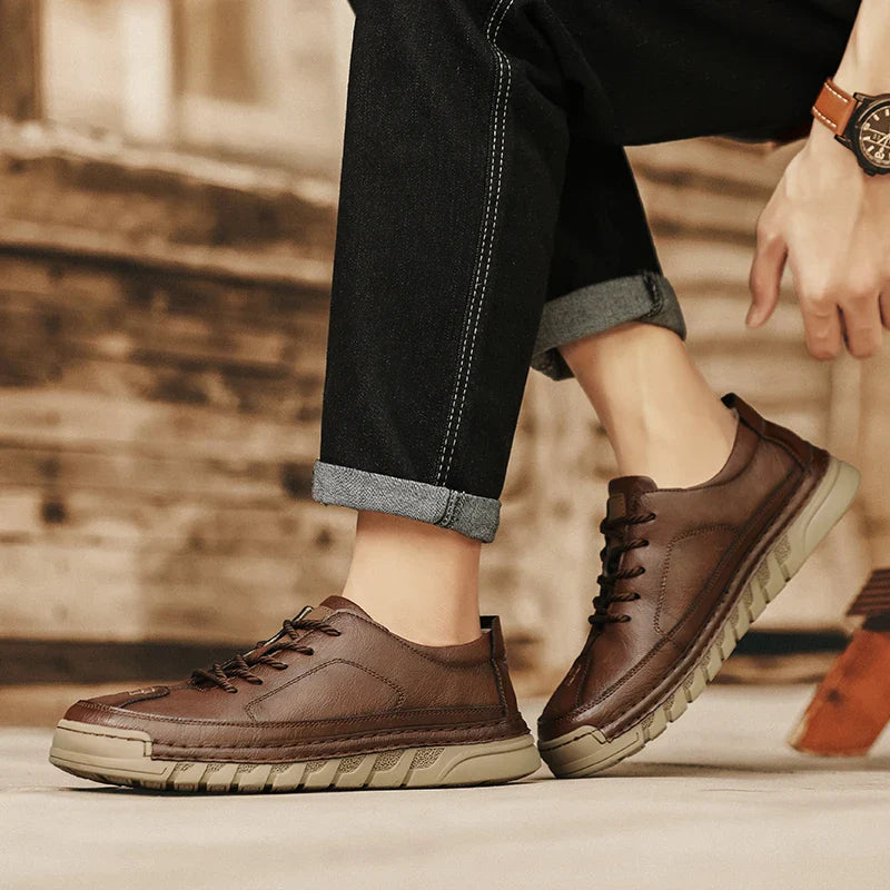 Frontier Leather Sneakers